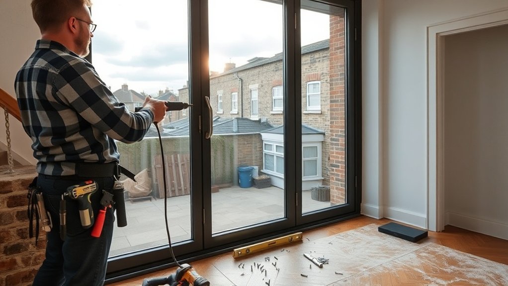 Aluminium Door Installation Raynes Park