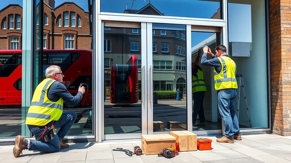 Automatic Door Installation Raynes Park