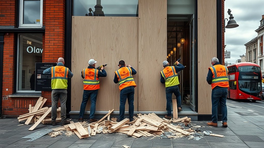 Boarding Up Security Raynes Park