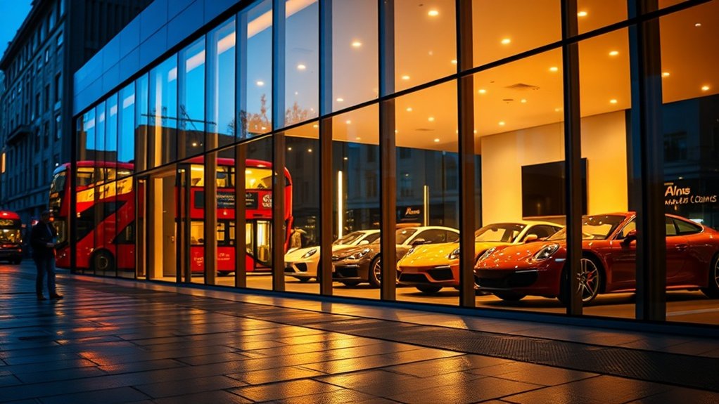 Car Showroom Glazing Raynes Park