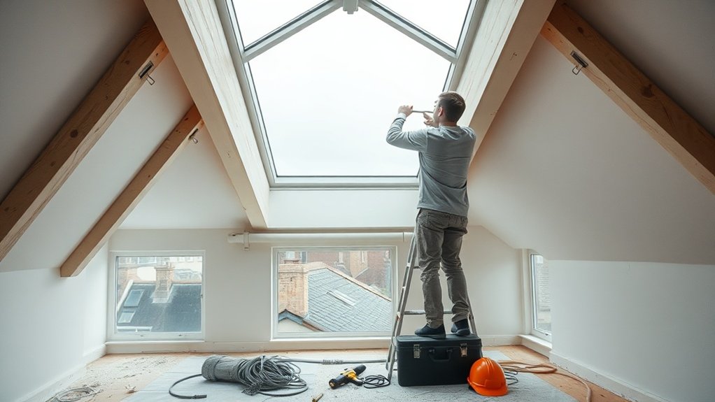 Electric Skylight Installation Raynes Park