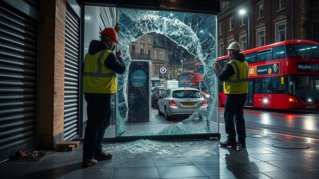 Emergency Shop Front Repair Raynes Park