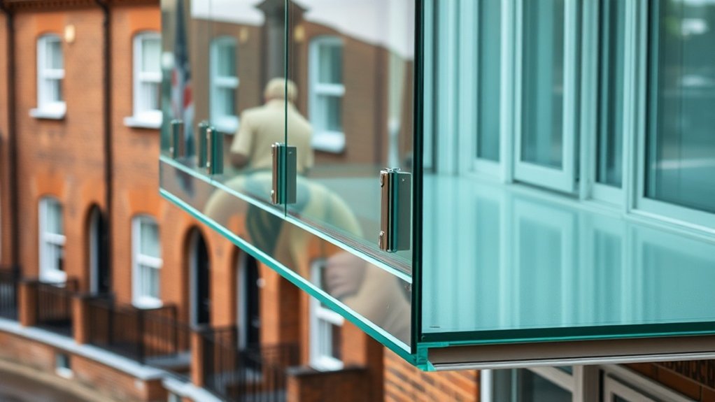 Glass Balcony Installation Raynes Park