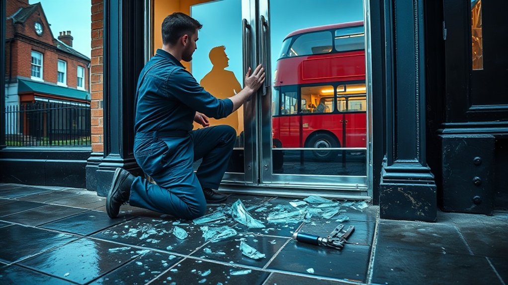 Glass Door Repair Raynes Park
