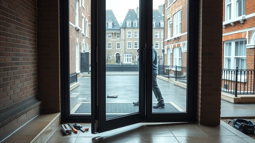 Pivot Door Installation Raynes Park