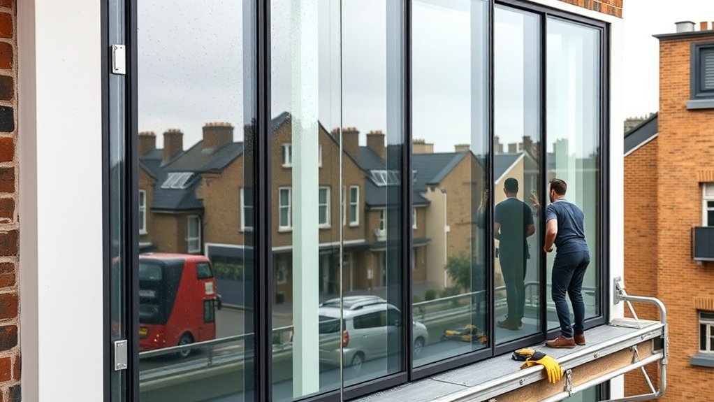 Polycarbonate to Glass Conversion Raynes Park