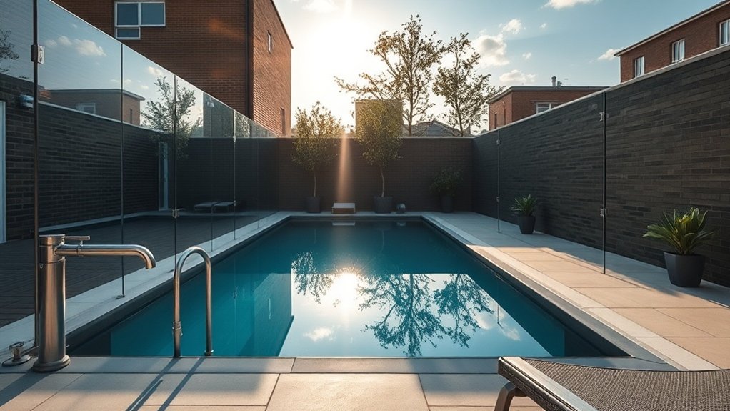 Pool Glass Fencing Raynes Park