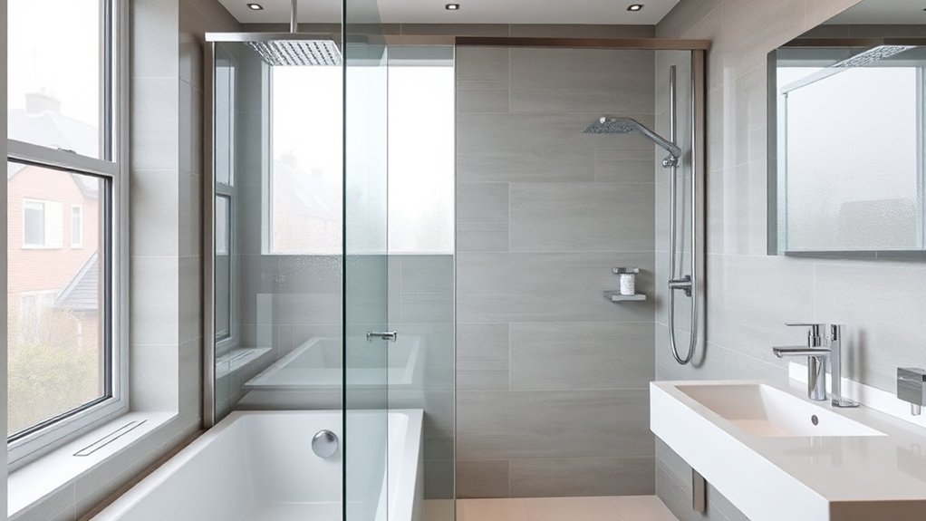 Semi-Frameless Shower Screens Raynes Park