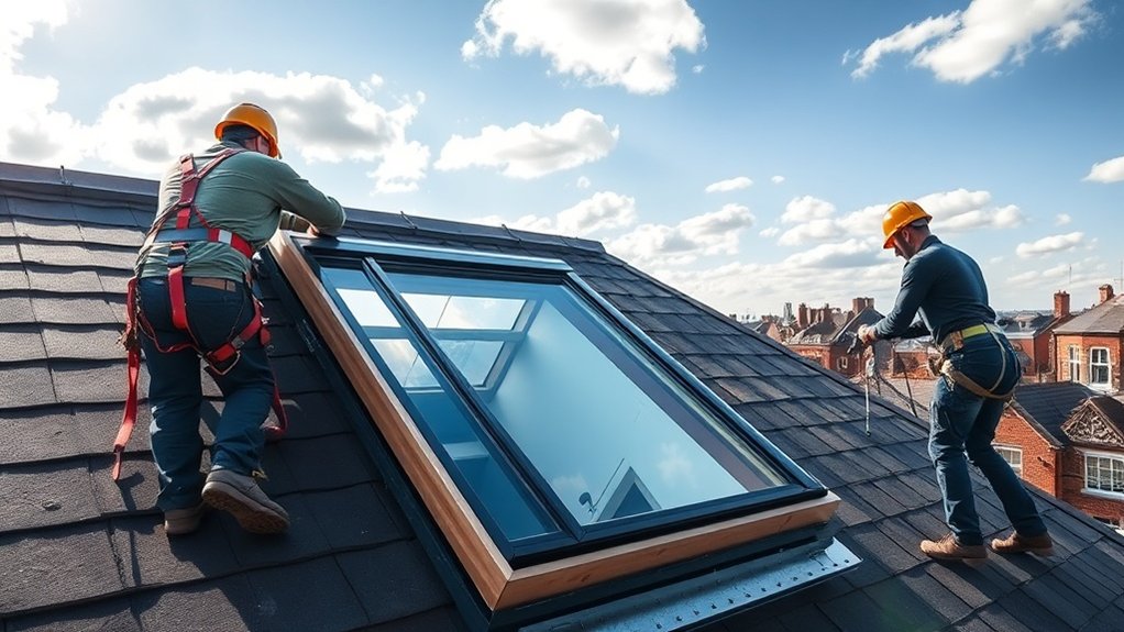 Skylight Installation West Barnes