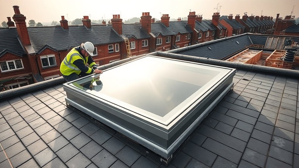 Skylight Installation Lower Morden