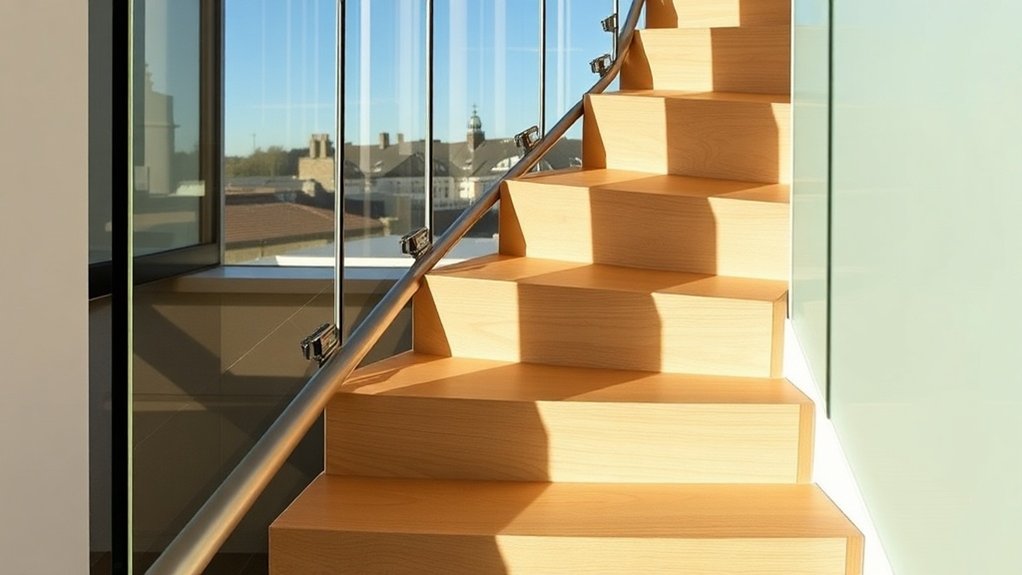 Staircase Glass Panels Raynes Park