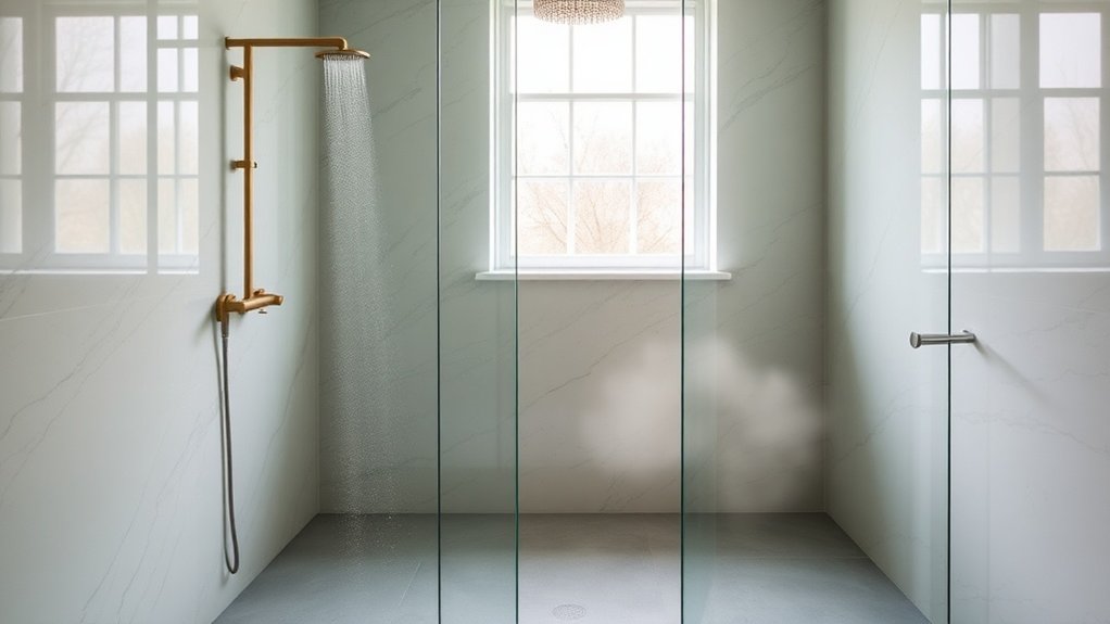 Wet Room Glass Panels Raynes Park